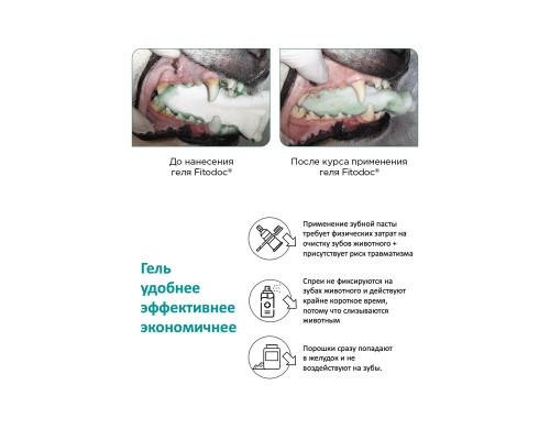 Агроветзащита  FITODOC стоматологический гель 75 мл