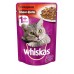 Whiskas влажный корм для кошек, мини-филе с говядиной