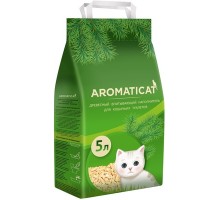 AromatiCat древесный впитывающий наполнитель 15 кг