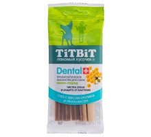 TiTBiT жевательный снек DENT с мясом кролика для собак мини-пород 25 г