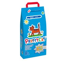 Pretty Cat наполнитель впитывающий для кошачьих туалетов 8л 4 кг