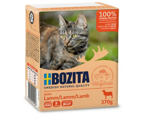 Bozita кусочки в желе с ягненком для кошек