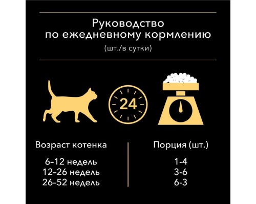 Purina Pro Plan консервы влажный корм для котят, с высоким содержанием курицы 85 г