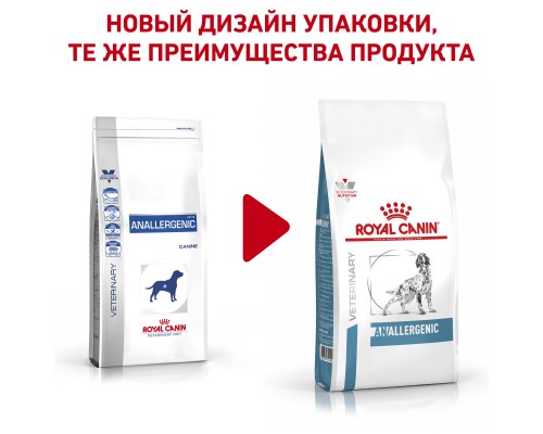 Royal Canin (вет.корма) для собак при пищевой аллергии с острой непереносимостью 3 кг