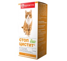 Apicenna стоп цистит БИО для кошек: лечение и профилактика МКБ (суспензия) 30 г