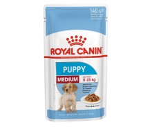 Royal Canin кусочки в соусе для щенков средних пород 140 г