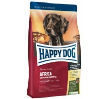 Корм Happy dog беззерновой для собак с мясом страуса "Африка" 2,8 кг