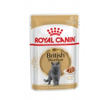 Royal Canin паучи кусочки в соусе для Британской короткошерстной кошки старше 12 месяцев