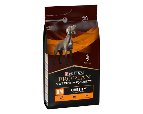 Purina Pro Plan Veterinary Diets для взрослых собак при ожирении 3 кг