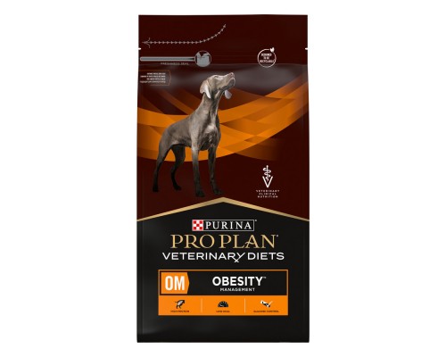 Purina Pro Plan Veterinary Diets для взрослых собак при ожирении 3 кг