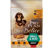 Корм Purina Pro Plan  Duo Delice для взрослых собак мелких и карликовых пород, с высоким содержанием говядины 2,5 кг