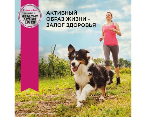 Корм Eukanuba для взрослых собак миниатюрных пород, с птицей 1,5 кг