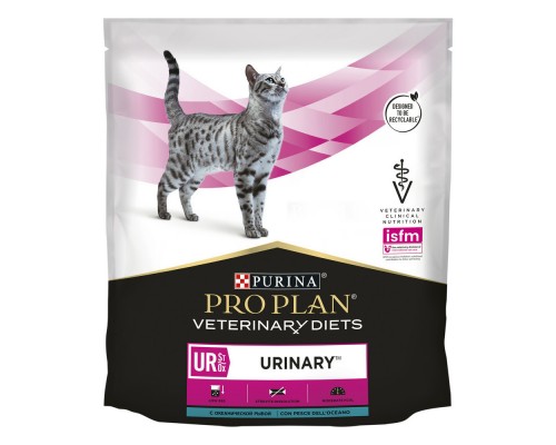 Purina Pro Plan Veterinary Diets для взрослых кошек при болезни нижних отделов мочевыводящих путей, с океанической рыбой