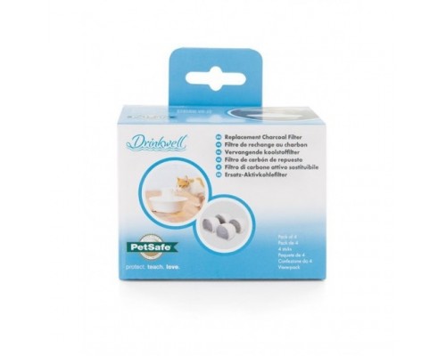 PetSafe комплект угольных фильтров Drinkwell (4шт.) 110 г