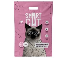 Smart Cat впитывающий наполнитель, мелкая фракция 5 кг