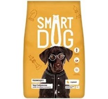 Корм Smart Dog для взрослых собак крупных пород, с курицей 18 кг