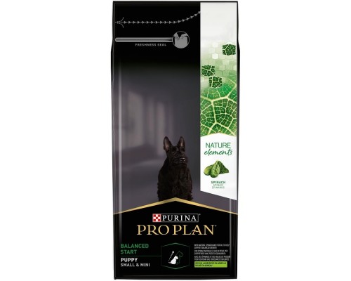 Корм Purina Pro Plan  Nature Elements для щенков мелких и карликовых пород, с высоким содержанием ягненка 2 кг