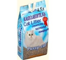 Pussy-Cat впитывающий цеолитовый наполнитель, 4,5л 2,8 кг