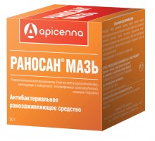 Apicenna  Раносан ранозаживляющая мазь 30 г