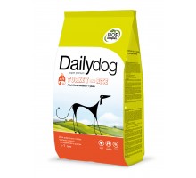 DailyDog для взрослых собак мелких пород с индейкой и рисом 1,5 кг