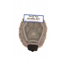 Dog Gone Smart  Перчатка для груминга Grooming Mitt, 25*18 см, серая 180 г