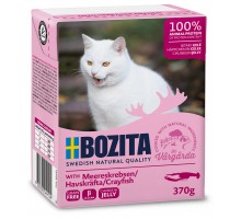 Bozita кусочки в желе для кошек, с лангустом