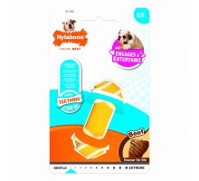 Nylabone жевательная косточка для щенков, с ароматом говядины 67 г