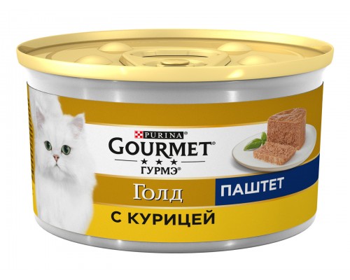 Gourmet паштет для кошек с курицей