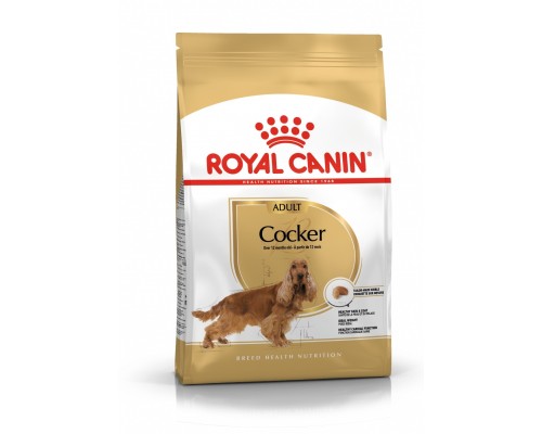 Корм Royal Canin для взрослого кокер-спаниеля с 12 месяцев 3 кг