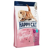 Корм Happy cat для котят, с птицей 10 кг