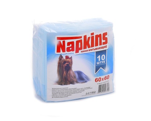 NAPKINS впитывающие пеленки для собак 60x60 30 шт.