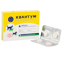 Doctor Vic квантум д/собак и кошек, коробка 4 табл. 4 шт.