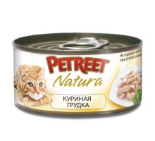 Petreet консервы для кошек с куриной грудкой