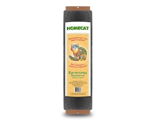 Homecat когтеточка с кошачьей мятой, полукруглая, 58х11 см 712 г