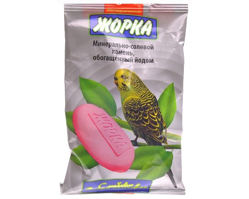 Жорка минерально-соляной камень для птиц, 2шт. 80 г