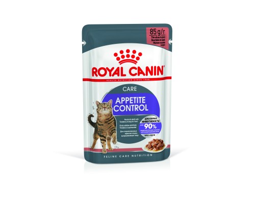 Royal Canin кусочки в соусе для взрослых кошек, рекомендуется для контроля выпрашивания корма