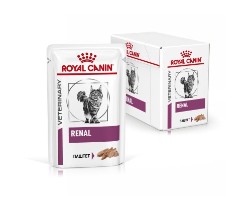 Royal Canin (вет. паучи) паштет для кошек при хронической почечной недостаточности