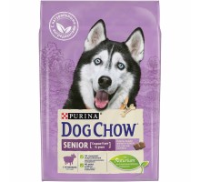 Корм Dog Chow для взрослых собак старше 9 лет, с ягненком 14 кг