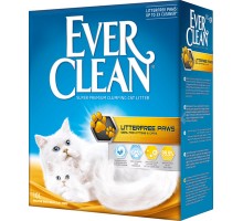 Ever Clean комкующийся наполнитель для длинношерстных кошек, для идеально чистых лап 10 л