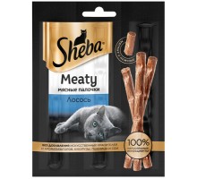 Sheba  Meaty лакомство для кошек «Мясные палочки. Лосось» 12 г