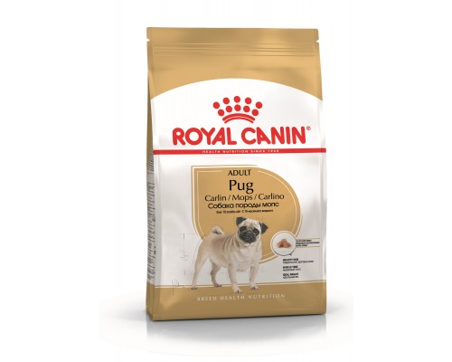 Корм Royal Canin для взрослого мопса с 10 месяцев 1,5 кг