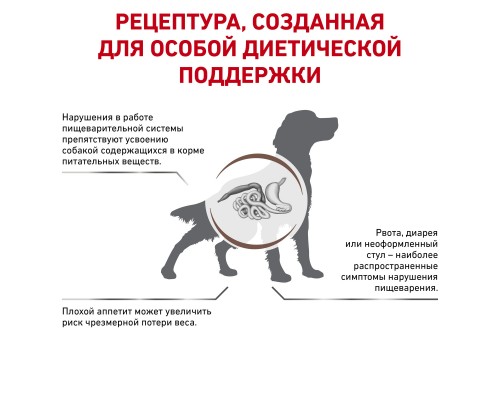 Royal Canin (вет.корма) для собак при нарушении пищеварения 2 кг