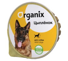 Organix мясное суфле с цыплёнком для собак 125 г