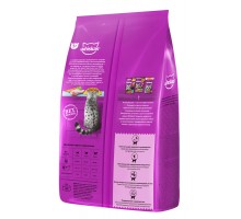 Корм Whiskas сухой корм для стерилизованных кошек Вкусные подушечки, с курицей 1,9 кг