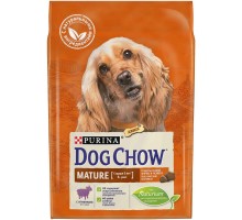 Корм Dog Chow для взрослых собак старше 5 лет, с ягненком 14 кг