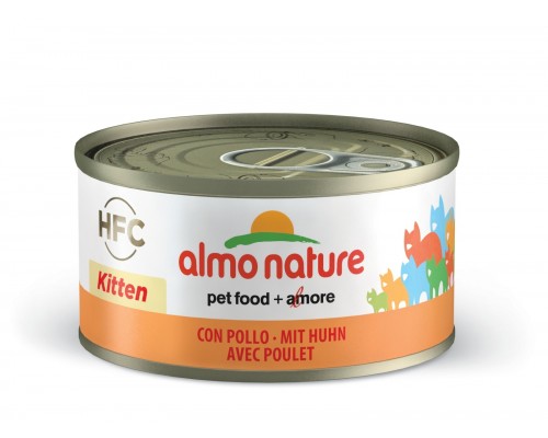 Almo Nature (консервы) консервы для котят, с курицей 70 г