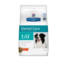 Hill's Prescription Diet t/d Dental Care сухой диетический, для собак для поддержания здоровья полости рта, с курицей