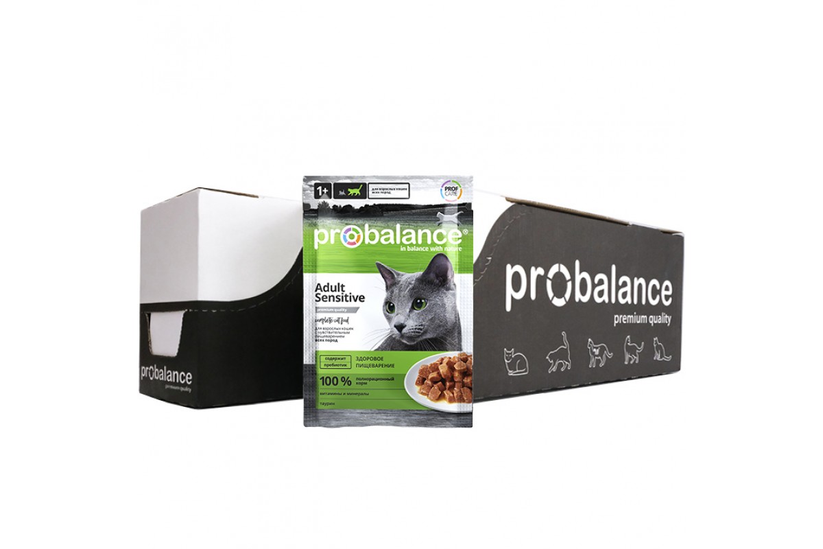 Пробаланс для стерилизованных кошек отзывы. Пауч Pro Balance для щенков, 85 гр. PROBALANCE Sterilized 85г. Пауч Pro Balance для чувствительного пищеварения, 85 гр. Корм для кошек PROBALANCE Sterilized.
