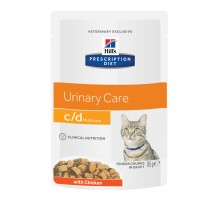 Hill's вет.консервы  Prescription Diet c/d Multicare Urinary Care, влажный диетический корм для кошек при профилактике мочекаменной болезни (МКБ), с курицей, Как проявляются заболевания нижних мочевыводящих путей