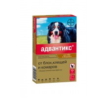 Elanco адвантикс для собак от 40 до 60 кг 1 ? 6,0 мл